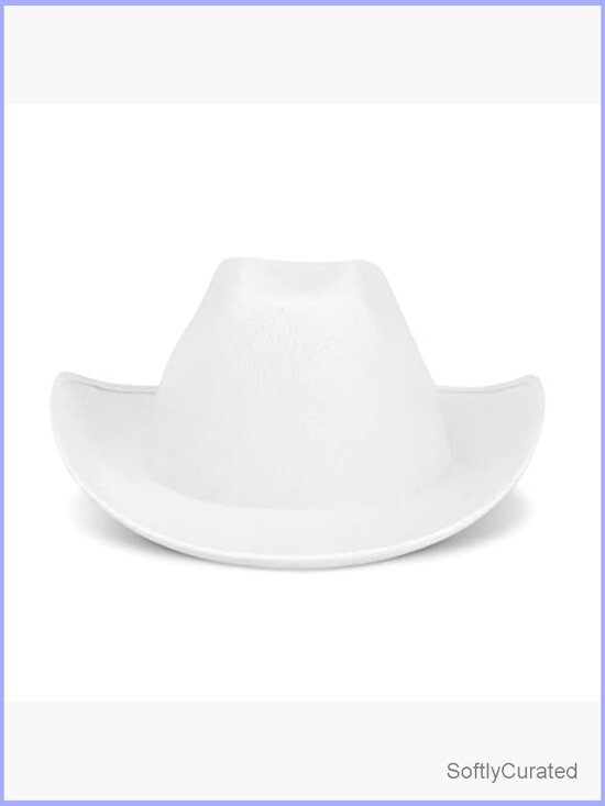 Felt Cowboy Hat for Men and Women, Western Costume Hat main image 7